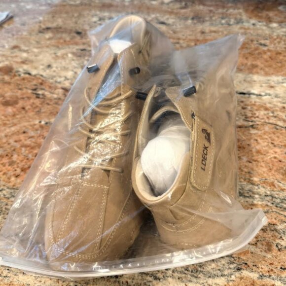 LDeck Explorer Men's Tan Outdoor Walking Hiking Shoes Size EU 50 - Picture 3 of 6